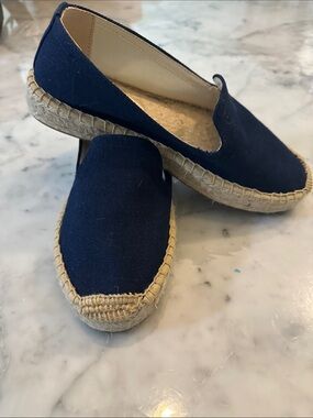 Soludos Navy Canvas Espadrilles